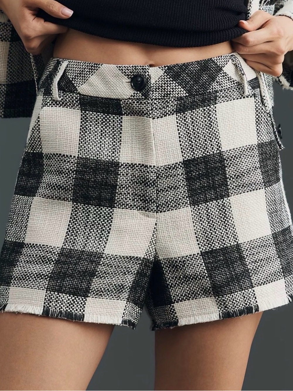 Anthropologie Central Park
West Plaid Shorts XS